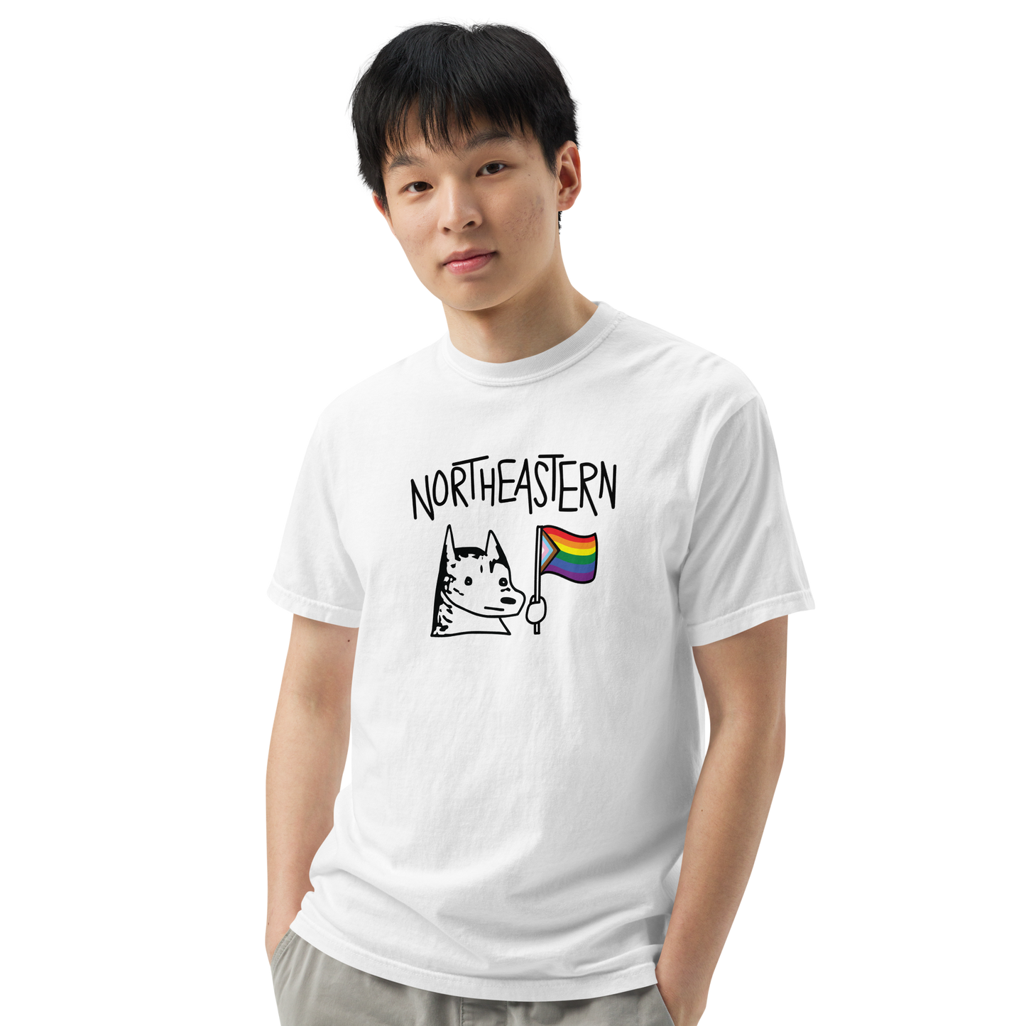 Hoosky Pride Heavyweight T-Shirt