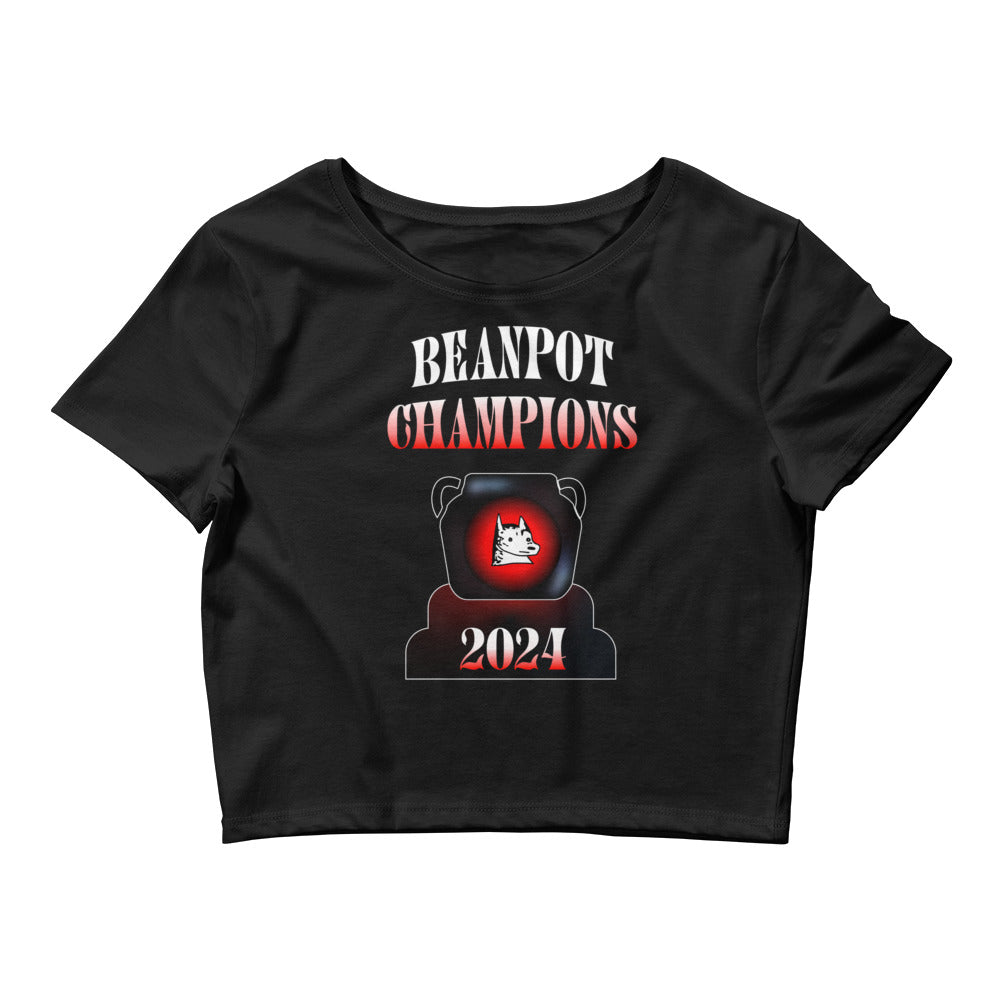 Beanpot 2024 Champions Crop Tee hoosky